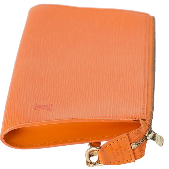 Louis Vuitton Pochette Accessoires 24 Epi Handbag M5294H Mandarin Leather - Picture 6 of 7